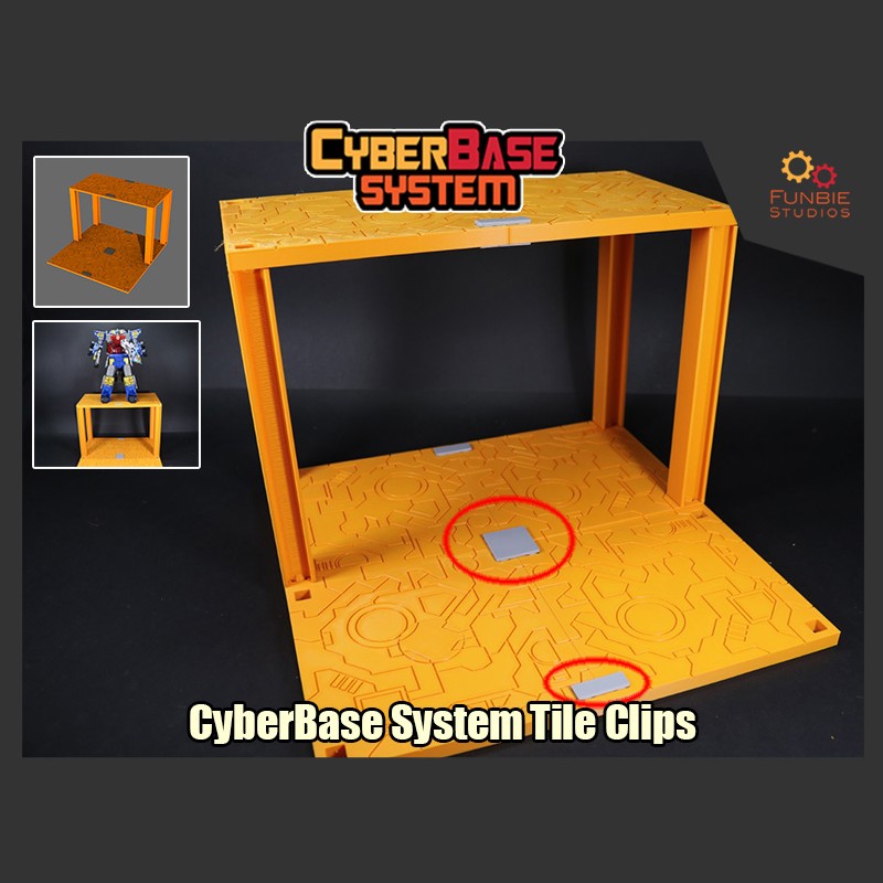CyberBase System Tile Clips